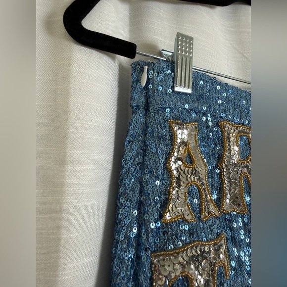 East N West Label Sequin Western Festival Set Vest, Top & Skirt | Size S,XS & 1 - Picture 15 of 17